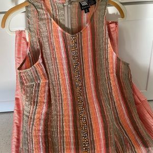 Worth top and skirt set